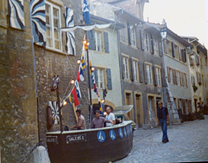 1976 - Fête des vendanges d'Auvernier, Galèrer I, Drakkar